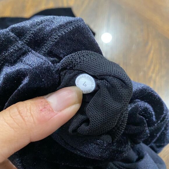 Lululemon Wunder Lounge High Rise Tight Velvet Black - Picture 6 of 12